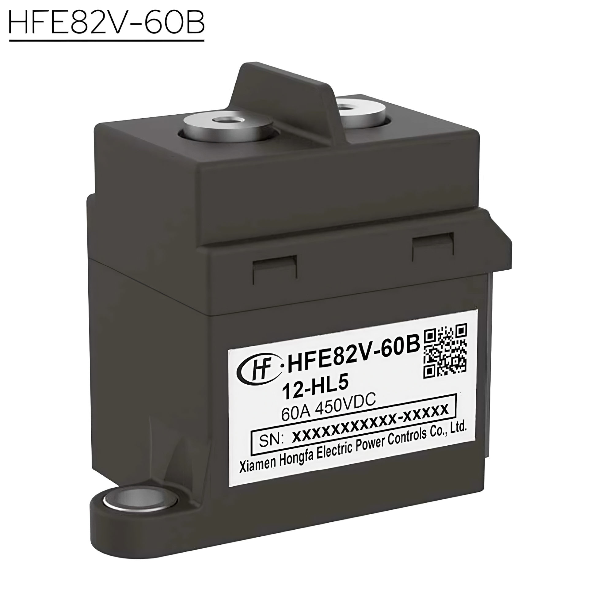 HONGFA HFE80V-20B Contactor Rated control voltage DC12V/24V 20A