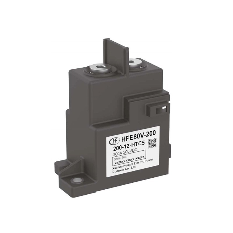 HFE80V-200 HONGFA DC Contactor 250V 200A 2-Phase Relay,HFE80V-200 HONGFA High Voltage DC Contactor 250V 200A 12V/24V Coil 80kW 2-Phase Relay