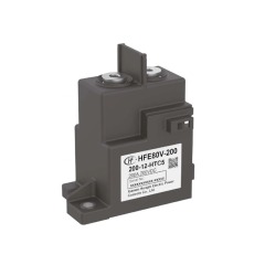HFE80V-200 HONGFA DC Contactor 250V 200A 2-Phase Relay,HFE80V-200 HONGFA High Voltage DC Contactor 250V 200A 12V/24V Coil 80kW 2-Phase Relay