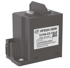 HFE82V-200W HONGFA High Voltage DC Contactor 750V 200A,HFE82V-200W HONGFA High Voltage DC Contactor 750V 200A 24V/12V DC 2-Phase 180kW