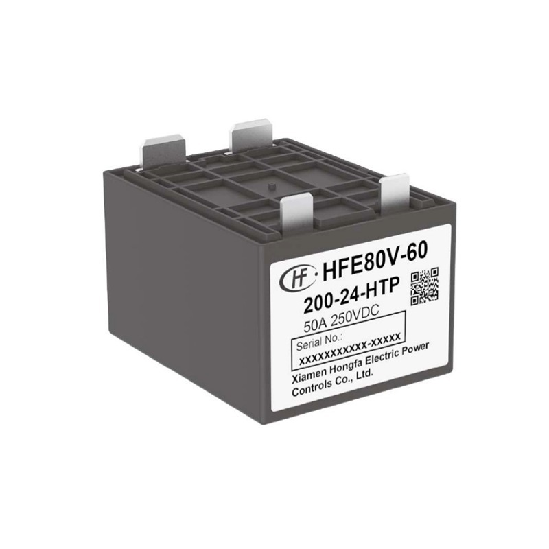 HFE80V-60 HONGFA High Voltage DC Contactor 200V 60A 12V/24V Coil 2-Phase 32kW Switching Power,HFE80V-60 HONGFA High Voltage DC Contactor 200V 60A 12V/24V Coil 2-Phase 32kW Switching Power