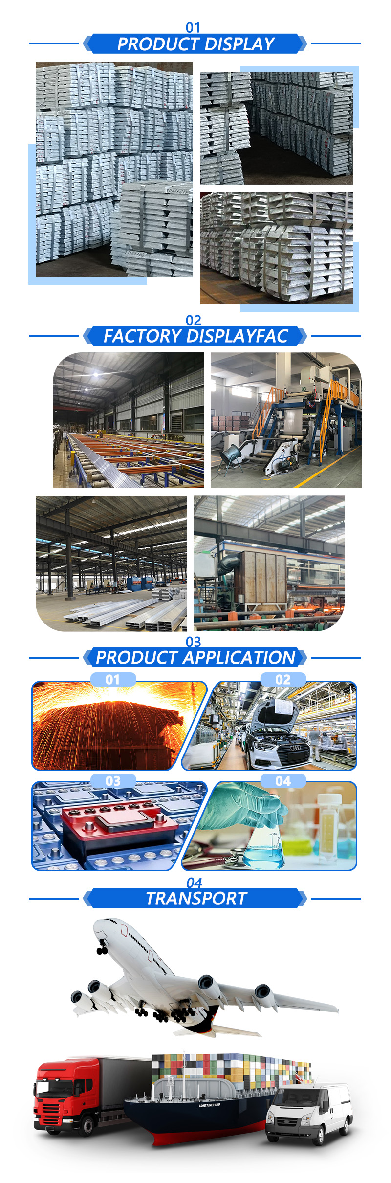 Pure Zinc Ingots