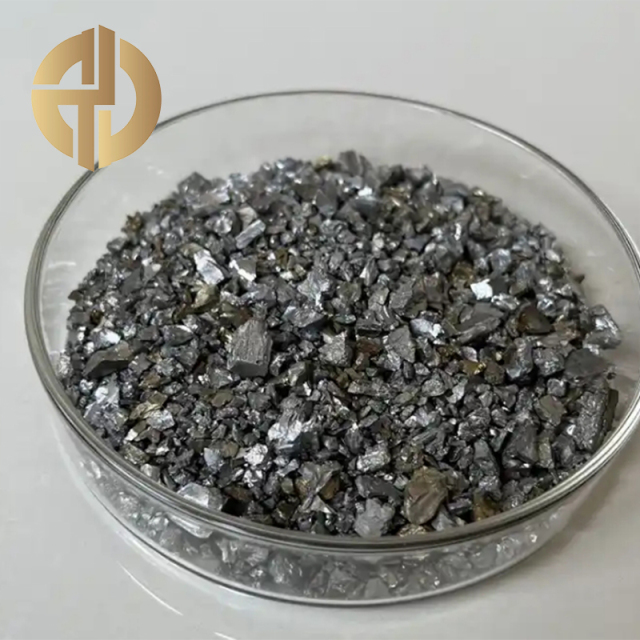 Metallic vanadium granules