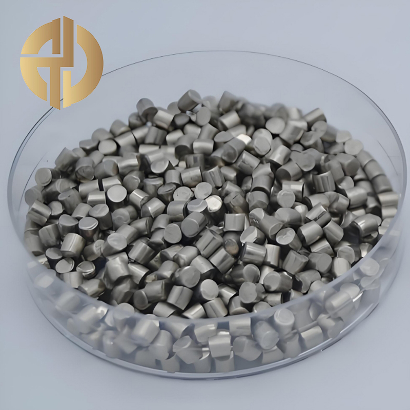 Metallic vanadium granules