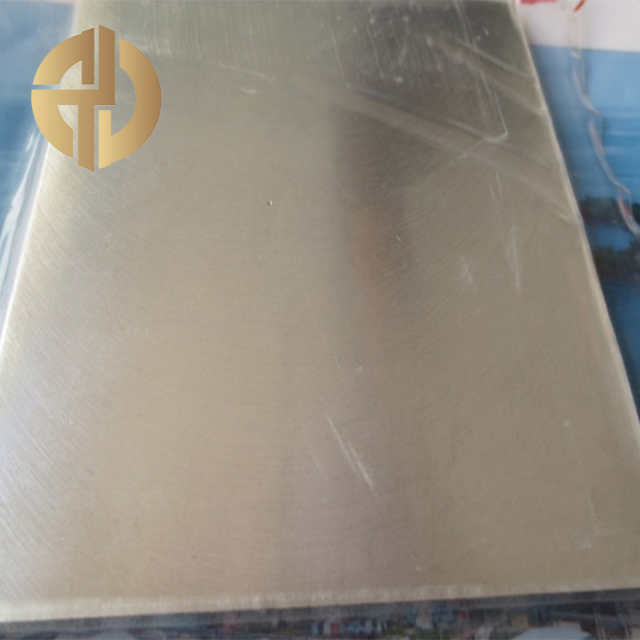 Tungsten-rhenium plate