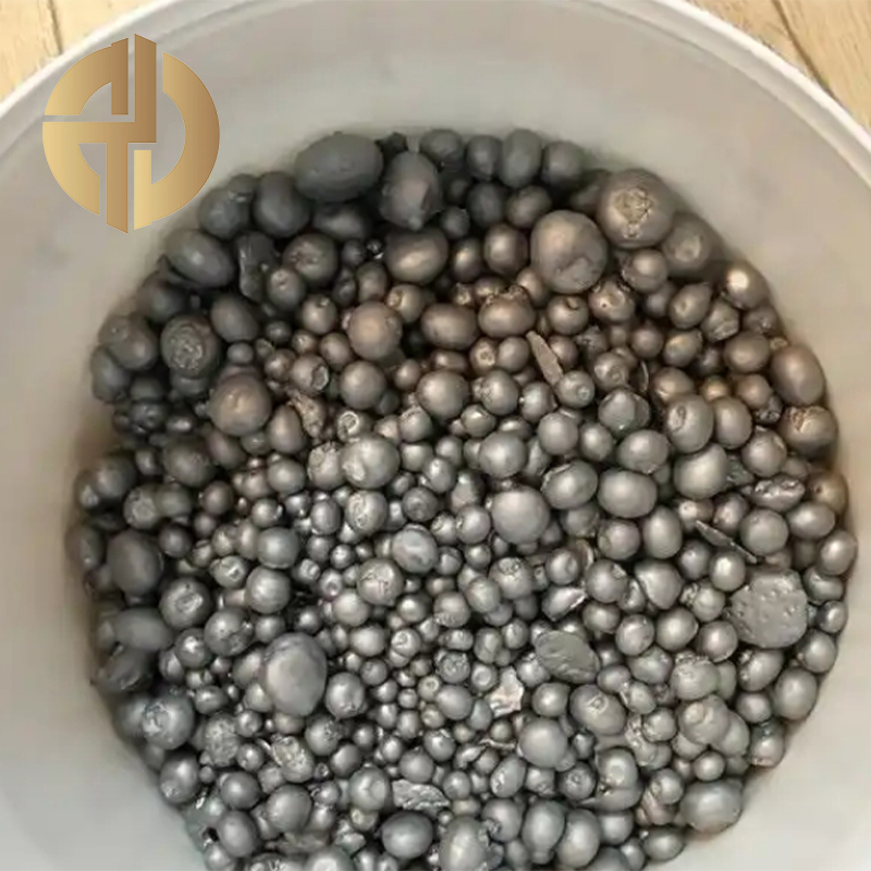 High-purity beryllium granules