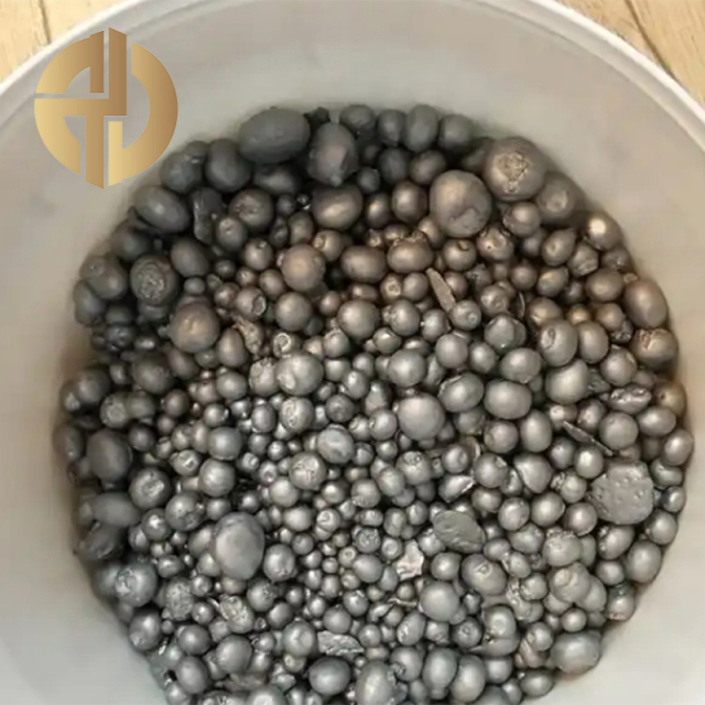 High-purity beryllium granules