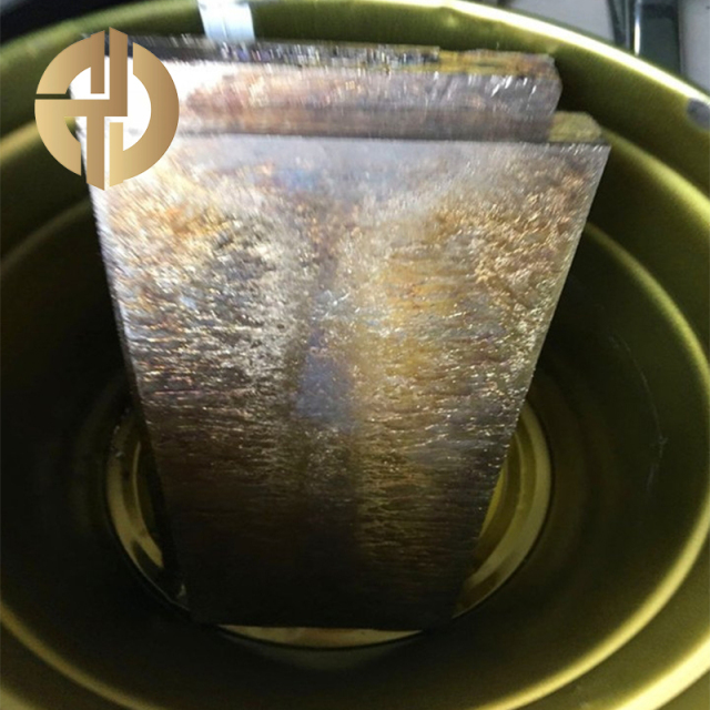 Bismuth plate