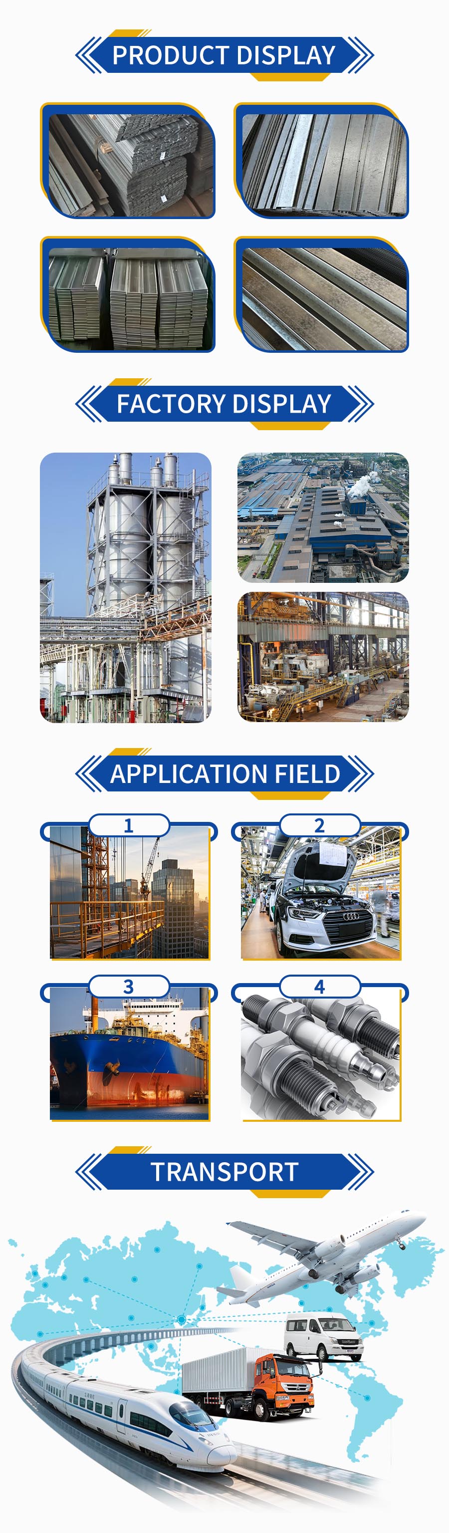 Galvalume flat steel