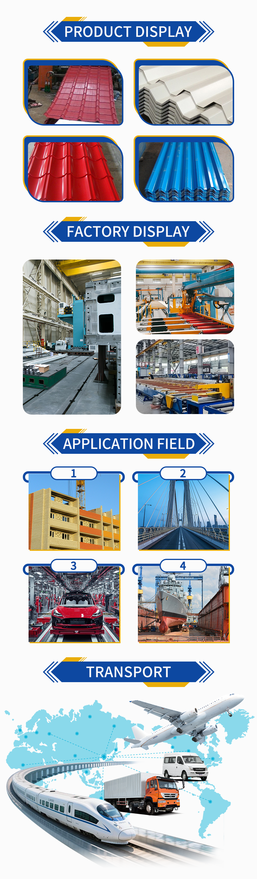 Color-coated steel tile