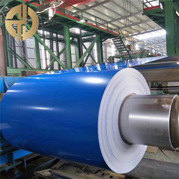 Bobina de acero con recubrimiento de color