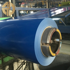 Chapa de acero con recubrimiento de color