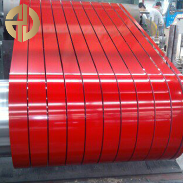 Tira de acero con recubrimiento de color