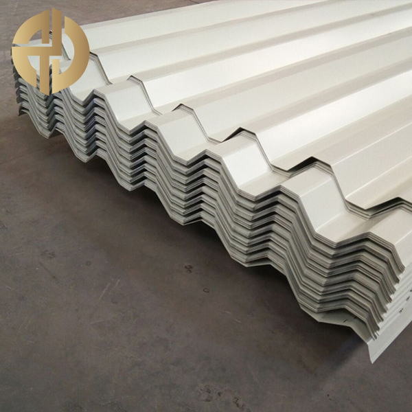 Teja de acero con recubrimiento de color