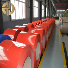 Bobina de acero con recubrimiento de color