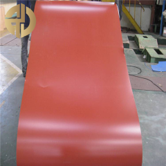 Chapa de acero con recubrimiento de color