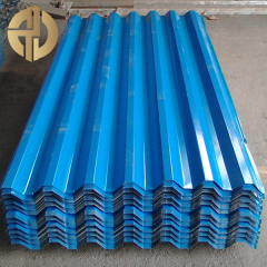 Teja de acero con recubrimiento de color