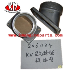chongqing CCEC engine parts 206434 connection, air crossover