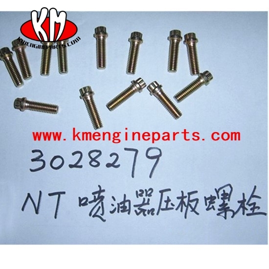 Screw hexagon head 3028279 injector clamp bolt NTA855 engine parts