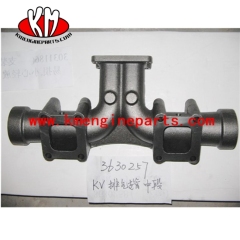 Chongqing 3630257 manifold exhaust K38 engine parts