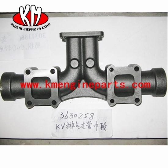 Chongqing 3630258 3630552 exhaust manifold K38 KTA38 Marine engine parts
