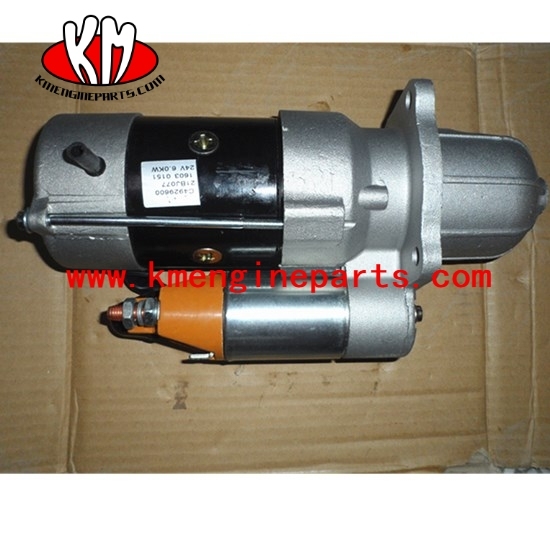 DCEC 24V 4929600 motor starting ISBE-185 excavator engine spare parts