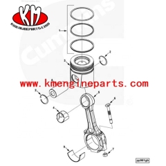 DCEC Rod Engine Connecting C3901383 6CT8.3 engine parts