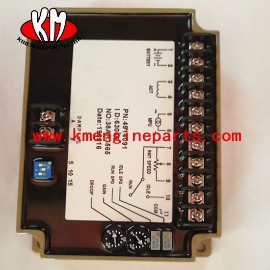 4914091 4296675 Governor Control K19 engine parts