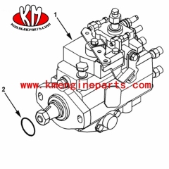 DCEC 24V 3903576 Solenoid Kit B3.3 QSB3.3 6CT Heavy truck engine parts