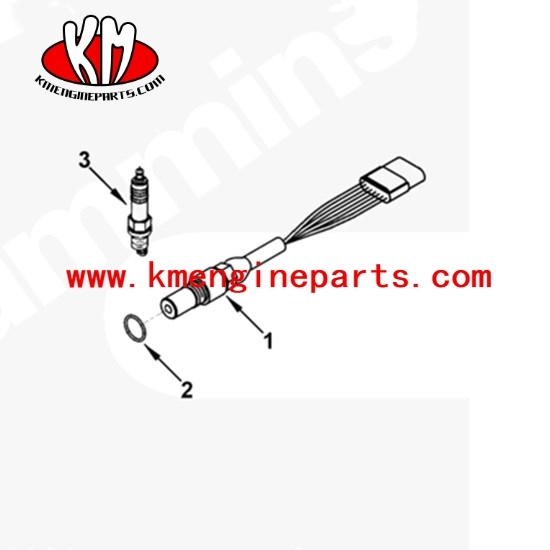 Dcec 4326596 4326595 4bt 6bt engine position sensor