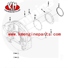 XCEC 3165666 Flywheel Housing QSM11 M11 engine parts