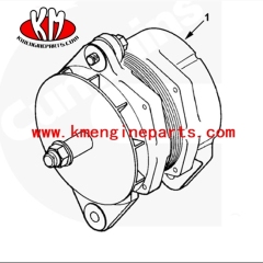XCEC 3078116 Alternator QSM11 M11 engine parts