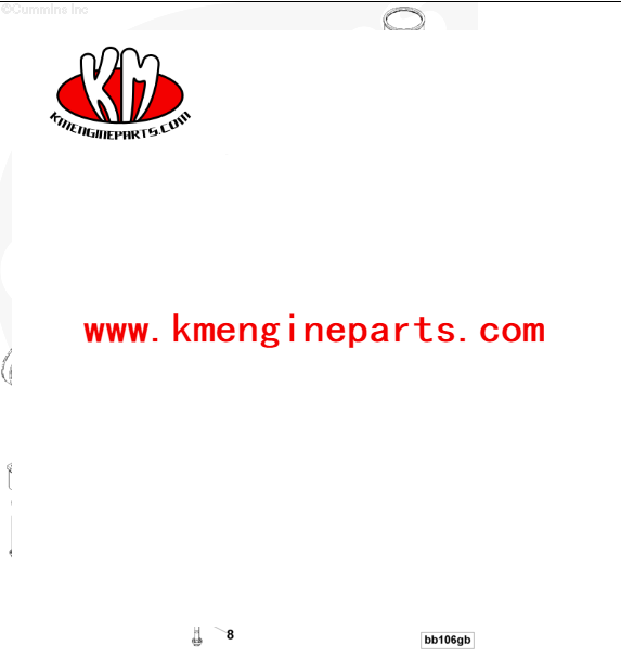 USA 4376430 qsx15 isx15 engine cylinder liner with seal ring