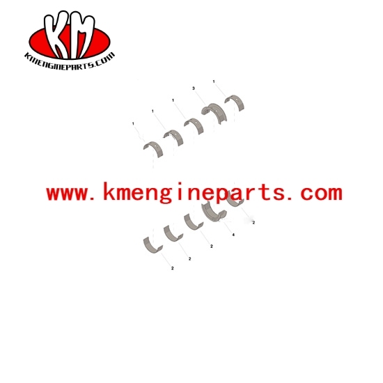 Dcec 4955745 ISBE ISDE engine crankshaft main bearing set