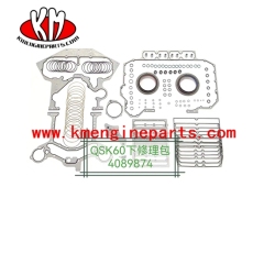 engine QSK60 lower engine gasket set 4089874 spare parts