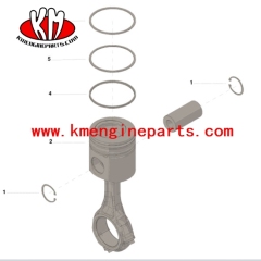 3922687 3802630 3922731 gas engine parts qsb3.3 piston