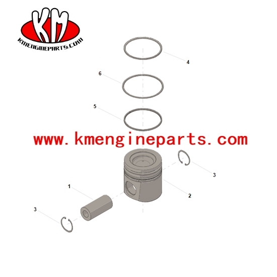QST30 Piston Kit 3800363 3093032 3092113 3093031 Generator engine parts
