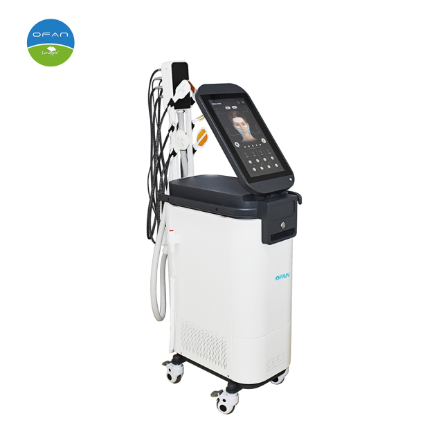 OFAN RF EMS Face Sculpting Machine with Air Cooling System