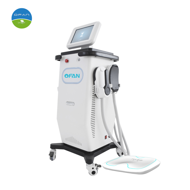 OFAN EMS RF Sculpting Machine 4 Handles Stand Type 50Hz Value Edition
