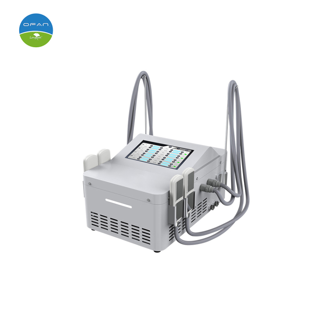 Portable EMS Cryo Plate Machine with 4 Metal Handles Cryolipolysis Machine