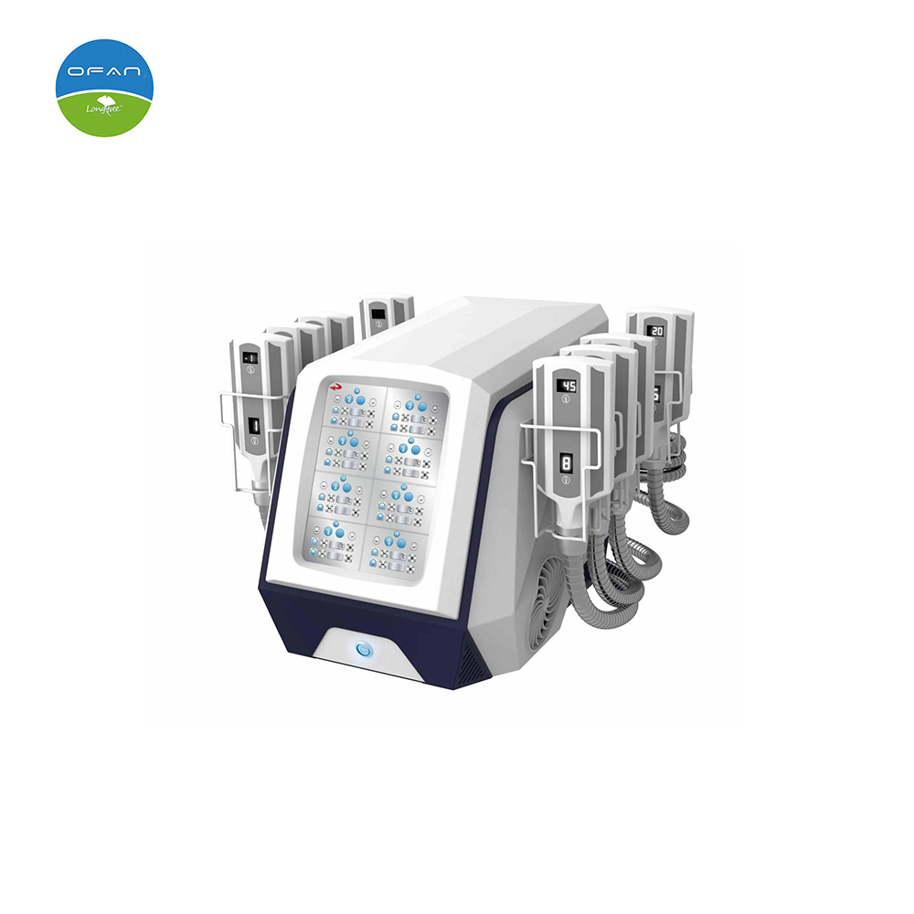 Portable Cryo Silicon Plate Machine | 8 Handles Slimming Cryolipolysis Machine