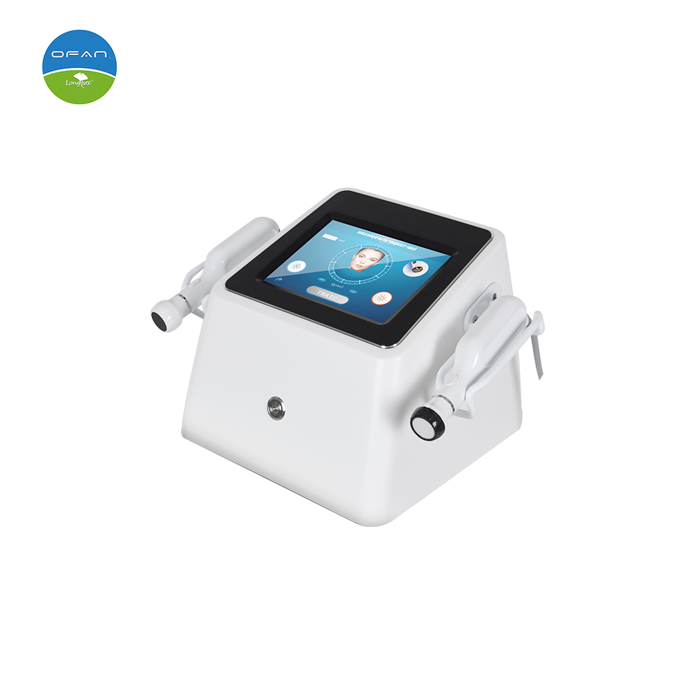 2 in 1 Plasma Beauty Machine Hot Cold Skin Rejuvenation Device