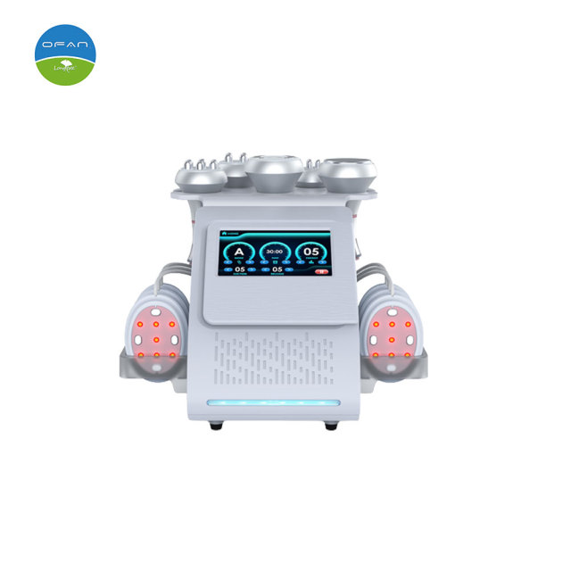 80K Cavitation Machine 6 in 1 RF Vacuum Slimming System