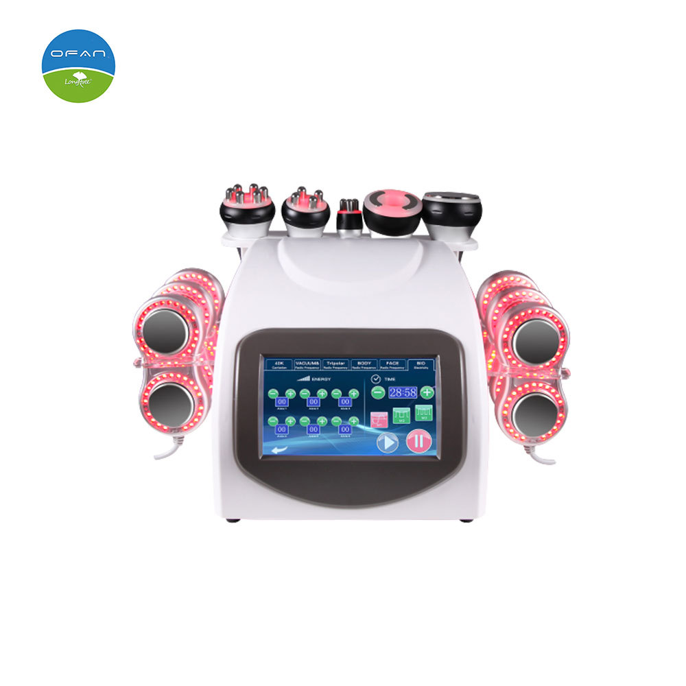 6 in 1 40K Cavitation Machine RF Body Slimming Device