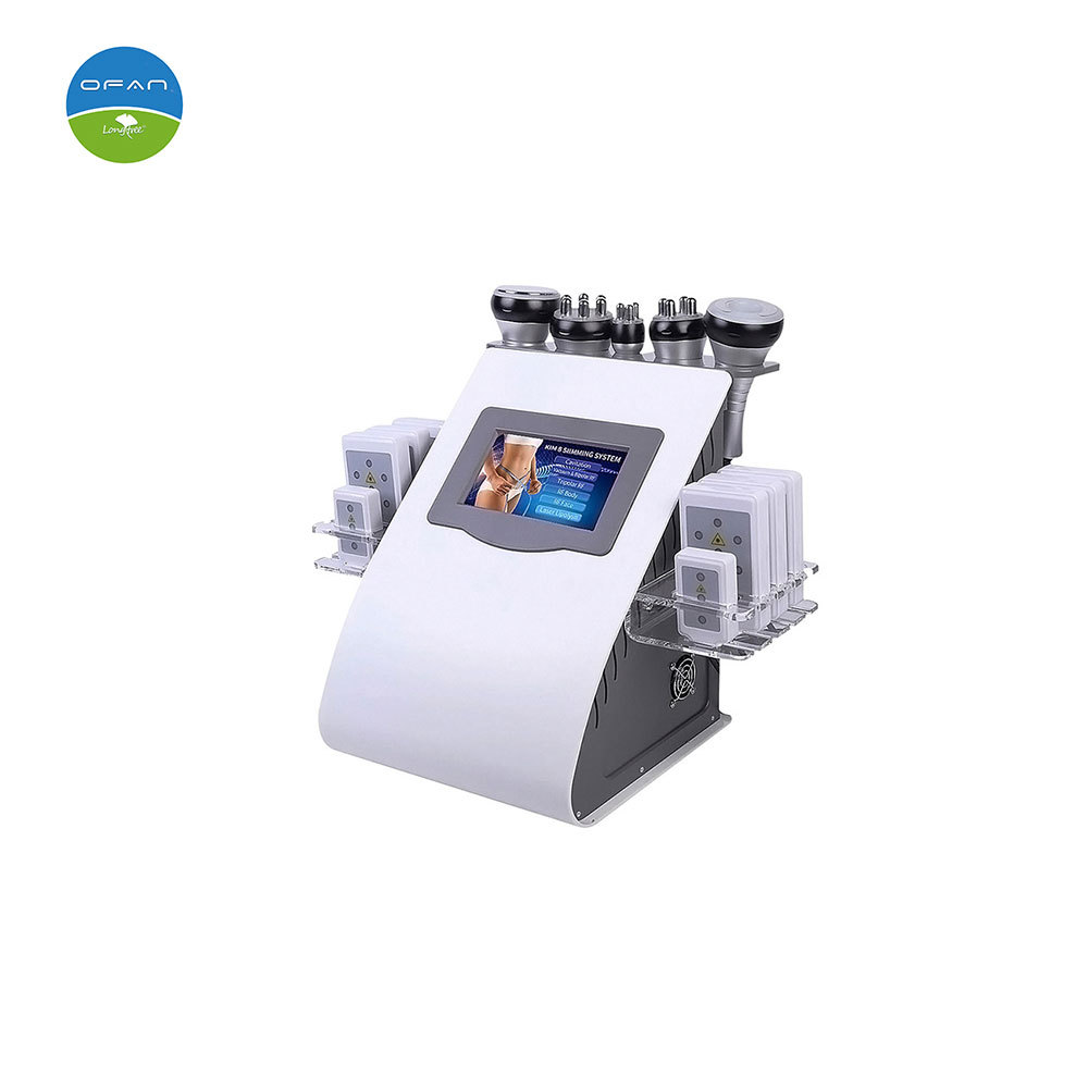 6 in 1 Cavitation RF Machine Fat Reduction Body Contouring