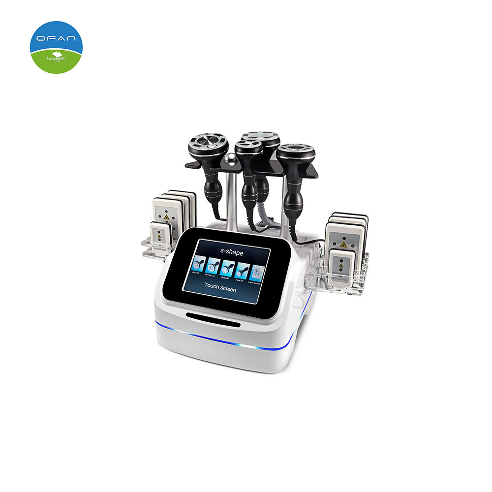 5 in 1 Cavitation Machine RF Slimming Laser Lipolysis Device