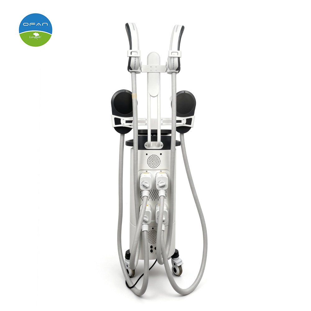EMS Body Sculpting Machine 3500W 150Hz 4 Handles RF Slimming