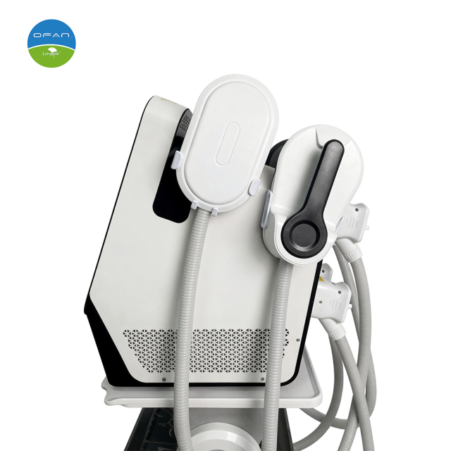 OFAN Portable 3500W 150Hz EMS+RF Muscle Sculpting Machine | 4 Handles Super Power,Portable EMS RF Machine 3500W Body Sculpt 4 Handles