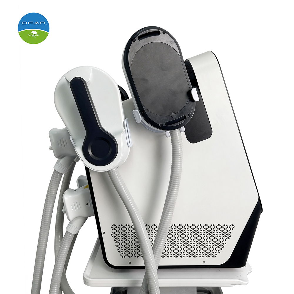 Portable EMS RF Machine 3500W Body Sculpt 4 Handles