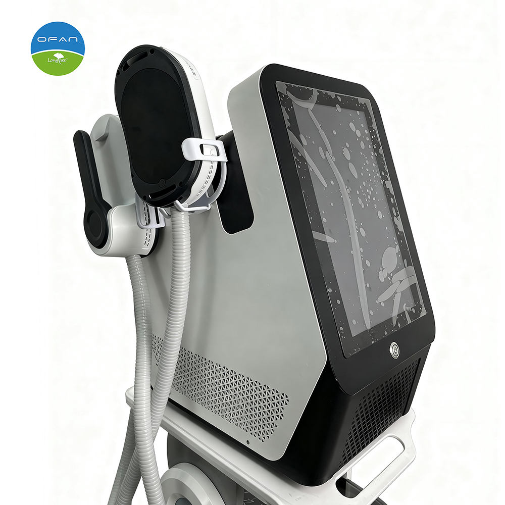 Portable EMS RF Machine 3500W Body Sculpt 4 Handles